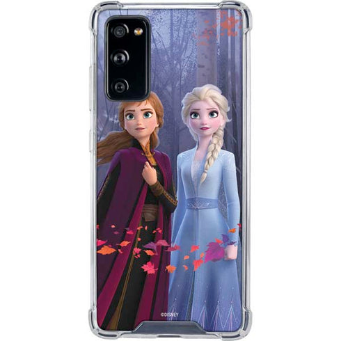 Disney Frozen II Anna and Elsa Galaxy S20 FE Clear Case